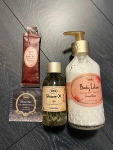 SABON サボン　 ボディローション　シャワーオイル　セット　グリーンローズ　おまけ付き