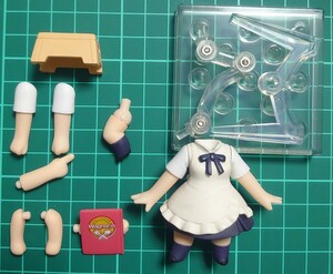 送料220円～ 中古・即決●ねんどろいど 219 種島 ぽぷら WORKING!! 体 身体 パーツ ウエイトレス メニュー 踏み台 フィギュア 同梱可