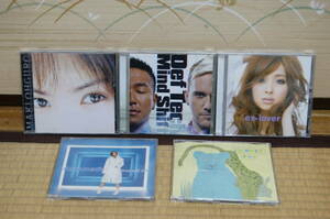 ■中古CD 5枚まとめて 大黒摩季 POWER OF DREAMS/DefTec MindShift/阪井あゆみex-lover/宇多田ヒカルAutomatic/ECHOES zoo GENTLELAND