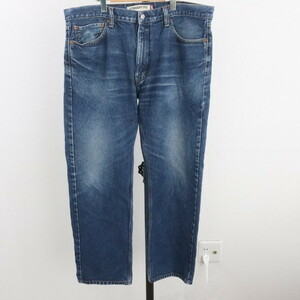 C208 2000年代製 Levis リーバイス 505 デニムパンツ■00s 表記38インチ ブルー 青 アメカジ ストリート 激安 卸売 希少 90s 80s 70s 