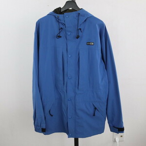 J191 2000年代製 REI ゴアテックス GORETEX マウンテンパーカー■00s 表記Lサイズ ブルー アメカジ アウトドア 無地 ストリート 古着卸 90s