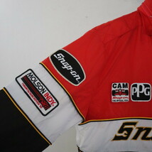 P246 80sビンテージ ASTROSPORTSWEAR レーシングジャケット■1980年代製 表記Lサイズ レッド SNAPON ワッペン 古着 アメカジ ストリート_画像6