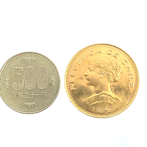 チリ 女神 金貨 1947年 20g 21.6金 イエローゴールド コレクション アンティークコイン Gold 美品_画像3