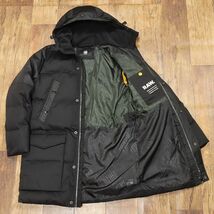 1円/秋冬/G-STAR RAW/Sサイズ/ダウン コート WHISTER PADDED HDD PARKA D13572-A516 撥水 軽量 防寒 フーデッド 新品/黒/ブラック/ft470/_画像6