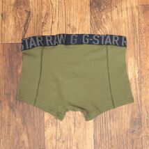 1円/G-STAR RAW/XSサイズ/2枚セット ボクサーパンツ BROTHO SPORT TRUNK 2 PACK D00811-2058 無地 シンプル 新品/紺×カーキ/ia254/_画像3