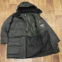 1円/秋冬/G-STAR RAW/Sサイズ/ダウン コート WHISTER PADDED HDD PARKA D13572-A516 撥水 軽量 防寒 フーデッド 新品/カーキ/ft470/_画像6