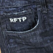 1円/G-STAR RAW/31インチ/デニムパンツ ARC 3D RELAXED TAPERED BRACES RFTP D13761-B247-89 ロゴプリント 個性 新品/紺/ネイビー/gf446/_画像5