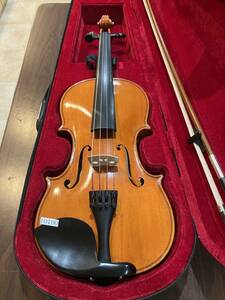 バイオリン【楽器店出品】非常に弾きやすい楽器です！ノーラベル　4/4サイズ　完全整備済！弾きやすさ重視の方にオススメ！