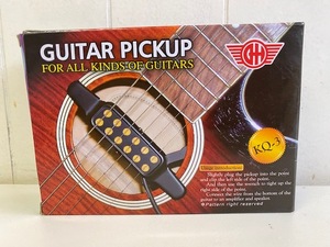 アコースティックギターをエレアコに ギター ピックアップ KQ-3 GUITAR PICKUP エレアコ 変換 / 管理C2
