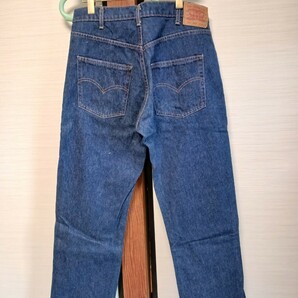 53 Levi's 504XX 504-0217 W34 ビンテージ デニム 黒カン TALON リーバイス VI LEVIS 赤タグ 紙パッチ ジーンズ W34 L32 STRAUSS&CO.の画像2