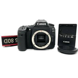 ★美品★ Canon キャノン EOS 80D ボディ 2420万画素 Wi-Fi内蔵 