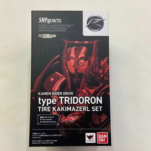 【開封済み品】S.H.Figuarts 仮面ライダードライブ タイプトライドロン タイヤカキマゼールセット S.H.フィギュアーツ バンダイ