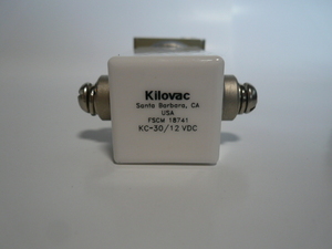 Kilovac(USA)製　KC-30/12VDC 真空リレー　B接点タイプ