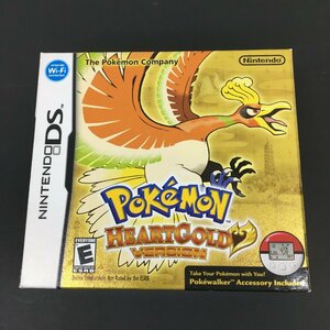 Nntendo DS ソフト ポケットモンスター ハートゴールド 輸入版 北米版 ユーズド