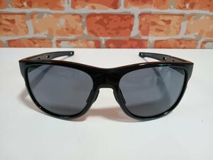 OAKLEY オークリー サングラス Crossrange R OO9369-0157 ポリッシュドブラック テンプル替え付 ユーズド