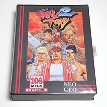 SNK NEO GEO ROM ネオジオ 海外版 FATAL FURY 2_画像7