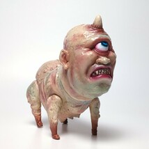 KAIJU TAN PIG PIG MAN 人面豚 肌色成型 サイクロプス ソフビ フィギュア_画像5