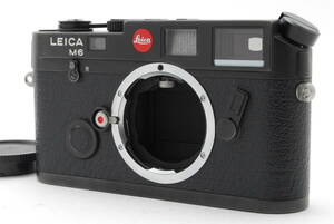 極上美品 ライカ Leica M6 ブラック 0.72 35mm レンジファインダー #536