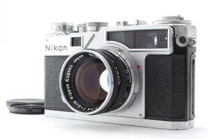 ニコン Nikon SP 35mm レンジファインダー 後期型　チタン幕 Nikkor S.C 50mm f1.4 #543