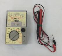 【中古動作品・現状品】★OHM オーム電機 小型アナログ マルチテスター MODEL：ST-7　単三乾電池付_画像1