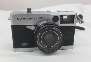 【中古動作未確認・ジャンク】★OLYMPUS オリンパス 35EC ＥE搭載フィルムカメラ　Kenko SKYLIGHT フィルター・ハンドストラップ付