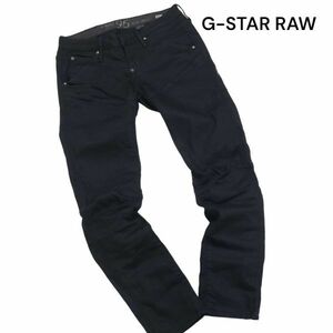 G-STAR RAW ジースター ロウ 【5620 HERITAGE EMBRO】 立体裁断 ストレッチ デニム パンツ ジーンズ Sz.26　レディース 黒　K4B00109_1#R