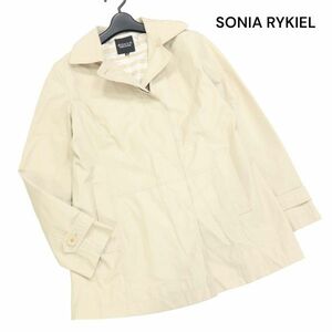 SONIA RYKIEL ソニアリキエル 通年 ツイル スプリング ジャケット Sz.40　レディース ベージュ　K4T00118_1#O