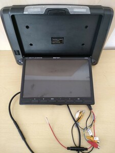 〓EONON●10.2 WIDE TFT LCD フリップダウンモニター●10.2インチ●L0103/LO103●動作確認済〓