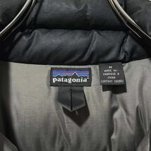 希少 パタゴニア patagonia ダウン ジャケット 黒 ブラック ダウンセーター ダスパーカ パフボール パフジャケット フィッツロイ 02_画像4