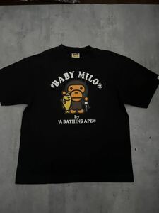 A BATHING APE BAPE マイロ カモフラ Tシャツ Lサイズ アベイシングエイプ BAPESTA コラボ 都市限定 KAWS スター シャーク タイガー