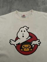 A BATHING APE BAPE マイロ ゴーストバスターズ コラボ 初期Tシャツ Lサイズ アベイシングエイプ BAPESTA スター シャーク タイガー 限定_画像2