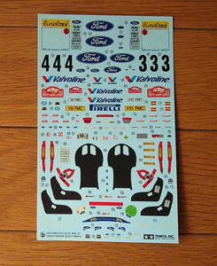 1/24　フォーカスRS　WRC　2001　デカール：タミヤ