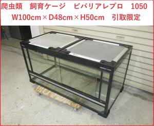 姫路　爬虫類　飼育ケージ　ビバリア　レプロ　1050　W100cm×D48cm×H50cm　引取限定　①