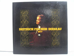 DIETRICH FISCHER-DIESKAU 1977 ディートリッヒ・フィッシャー＝ディースカウ (来日公演プログラム) [h16232]