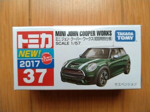 トミカ No37　ミニ　ジョン・クーパー・ワークス　(初回特別仕様)
