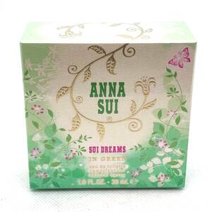 【1円スタート】ANNA SUI SUI DREAM IN GREEN アナスイ スイドリームス イン グリーン オーデトワレ 30ml【未開封】