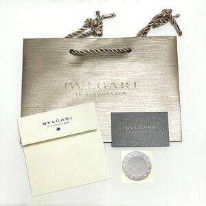 BVLGARI ブルガリ　ショップ袋　ショッパー　メッセージカード　シール　バレンタイン