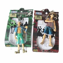 【中古】 BANPRESTO バンプレスト ワンピース ハイグレードカラーリング キーホルダー Vol.5ルフィー Vol.4ウソップ セット NT Aランク_画像2