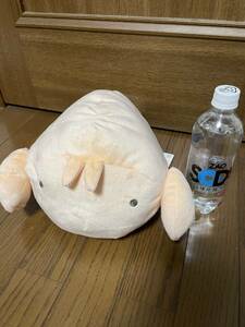 新品未使用　よこみぞゆり　なんでもいきもの　エビ　BIG　ぬいぐるみ　しながわ水族館　 すみっコぐらし