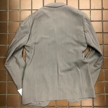 アウトレット価格【新品】メンズスーツ/紳士服　英国紳士★セットアップ/ベージュ系/サイズL w86/センターベンツ ノータック★AMFステッチ_画像6