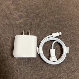 [C-to Lightning cable AC adapter only ]iPhone11Pro accessory genuine products set new goods 