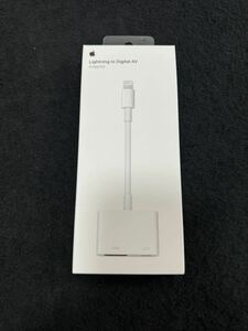 Apple 純正 Lightning Digital AVアダプタ MD826AM/A HDMI変換ケーブル　新品未使用未開封品