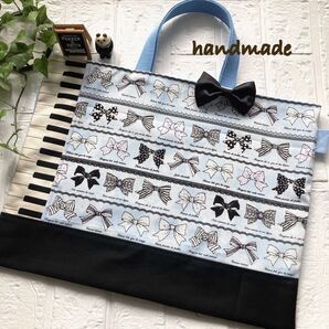 No.335 ハンドメイド ピアノレッスンバッグ