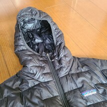 パタゴニア Patagonia マイクロパフ フーディ メンズ XS ブラック_画像3