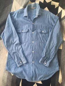 levi's shirt family Mサイズ デニムシャツ シャンブレー　ウエスタン