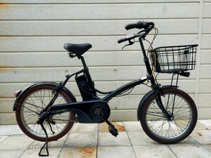  Panasonic g Ritter GLITTER electric bike 20 -inch ENGL03 2014 year interior 3 step shifting gears (8.9Ah battery with charger ) service being completed A2020202