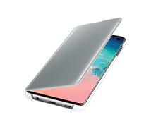 【ジャンク】Galaxy S10 ◆ CLEAR VIEW COVER カバー【海外版純正】ホワイト Samsung ロゴ オフィシャル【並行輸入品】_画像4