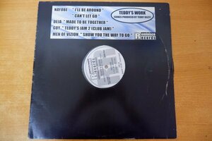 C3-107＜12inch＞「Teddy's Work (songs produced by Teddy Riley)」