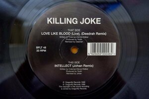 C3-175＜12inch/UK盤＞Killing Joke /「Love Like Blood / Intellect」