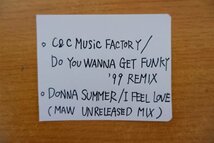C3-226＜12inch＞Donna Summer / C + C Music Factory I Feel Love / Do You Wanna Get Funky_画像4